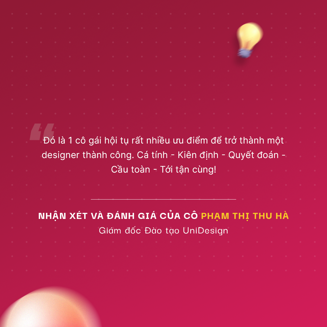 nhan xet ve thu khoa K5 tu co hieu truong UniDesign